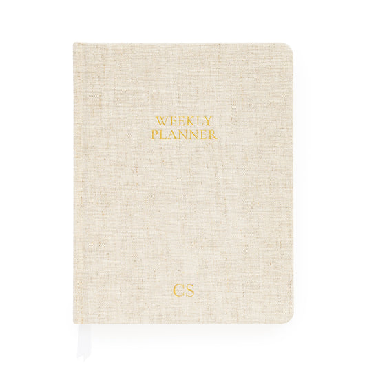 Flax Undated Weekly Planner Wedding Gifting