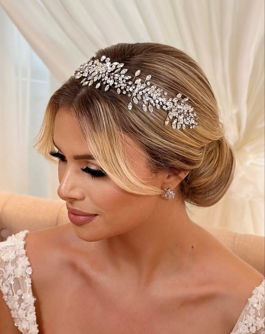 Elegant Crystal Cluster Vine Style No. 242517