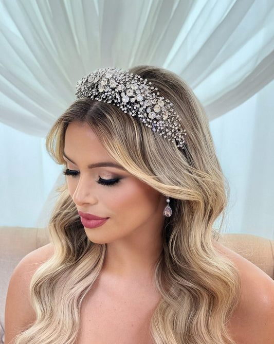 Bold And Beautiful Crystal Headband Style No. 391022