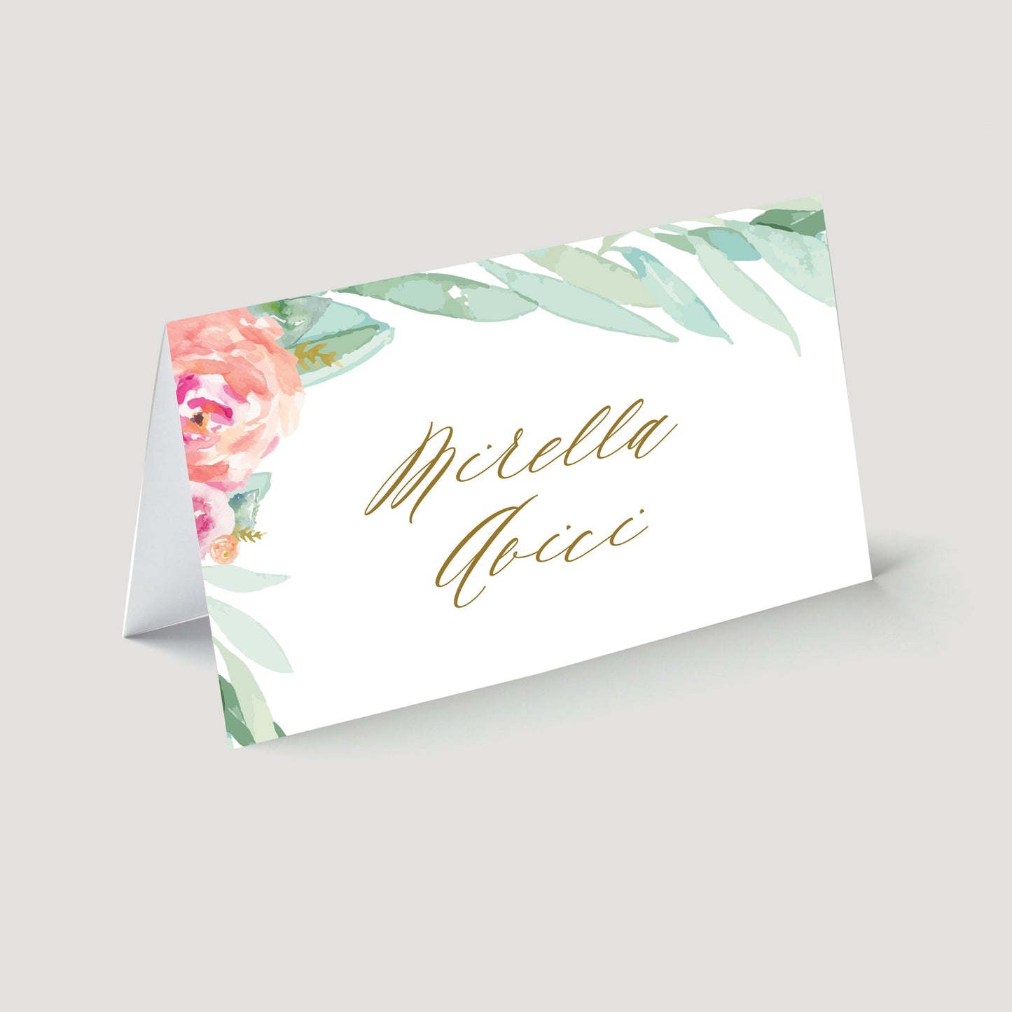 Abstract Placecards