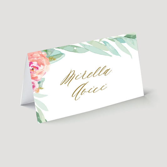 Abstract Placecards