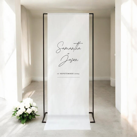 Cloth Welcome Signs - 10% OFF UPON SIGN UP