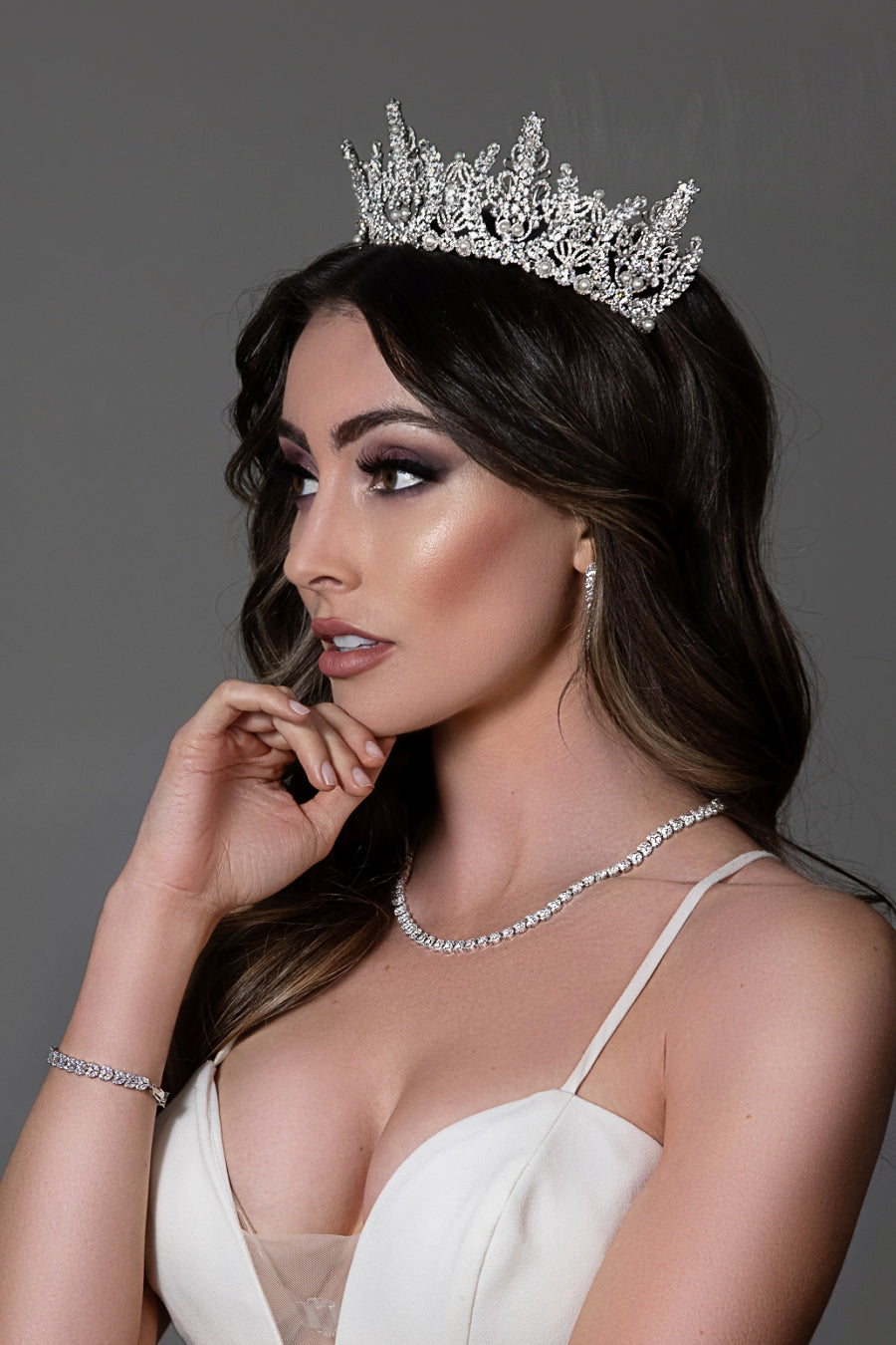 Aurora Swarovski Gorgeous Bridal Crown