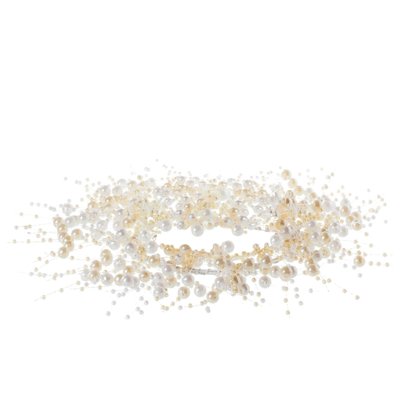 4" Pearl Accent Napkin Ring