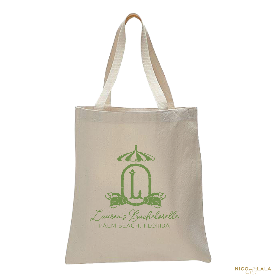 Beach Bachelorette Canvas Totes