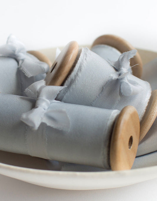 Bleu Pâle Original Silk Ribbon