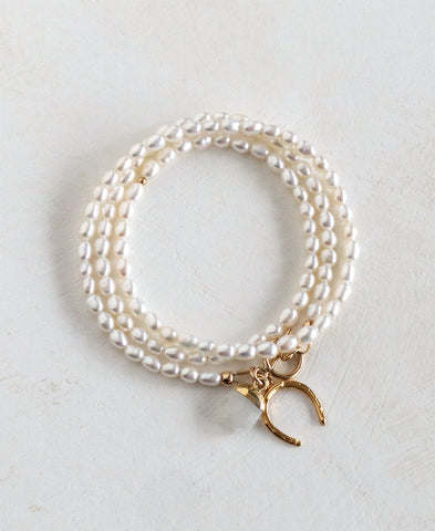 Blythe Bridal Wrap Bridal Bracelet