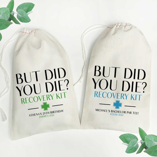 But Did You Die Recovery Kit Bags