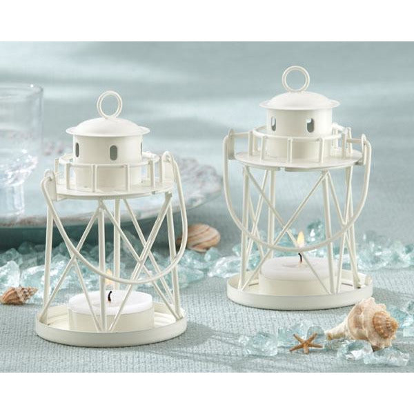 "By the Sea" Lighthouse Tea Light Holder