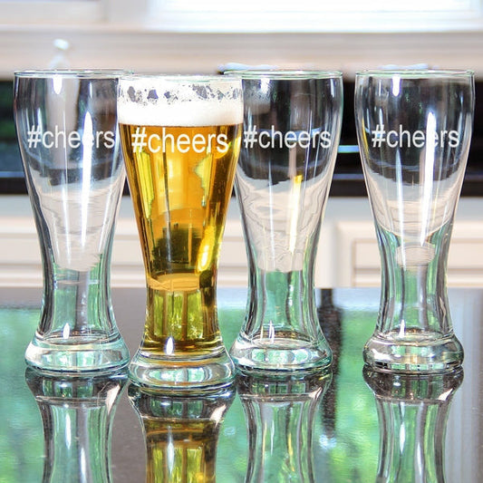 #Cheers Pilsners (Set of 4)