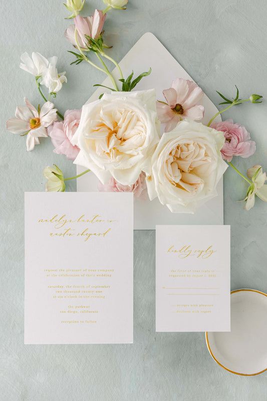 Classy Wedding Invitations | The Madelyn