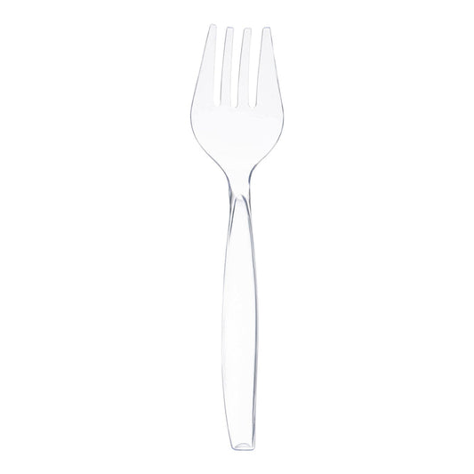 Clear Disposable Plastic Serving Forks