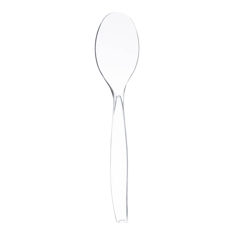 Clear Disposable Plastic Serving Spoons