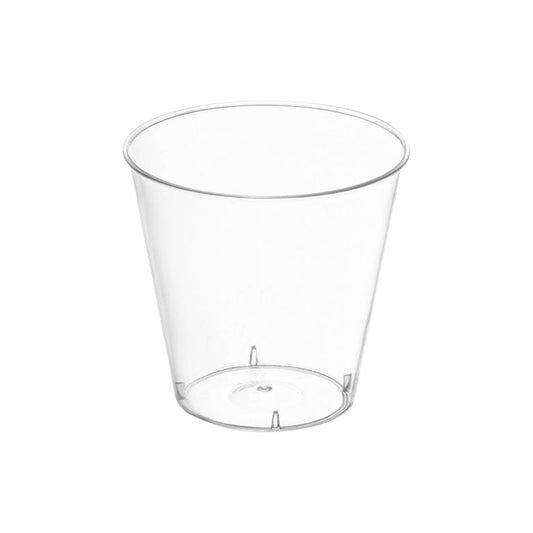 1 oz. Clear Plastic Shot Glasses