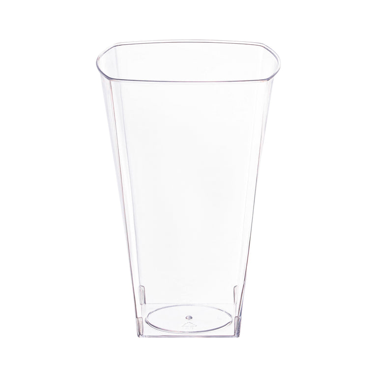 10 oz. Clear Square Plastic Cups