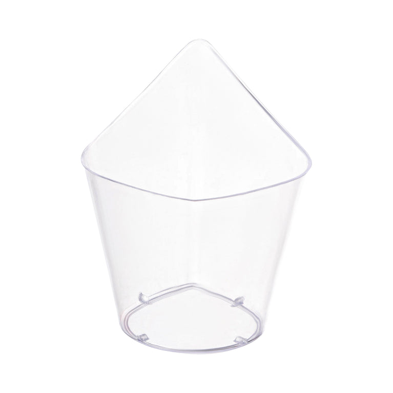 4 oz. Clear Teardrop Disposable Plastic Cups