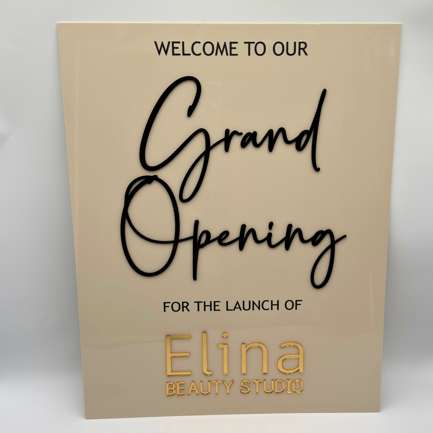 Grand Opening Sign
