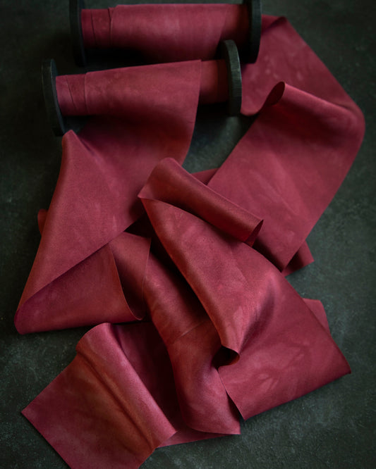 Cranberry Crush Silk Ribbon / Limited Edition
