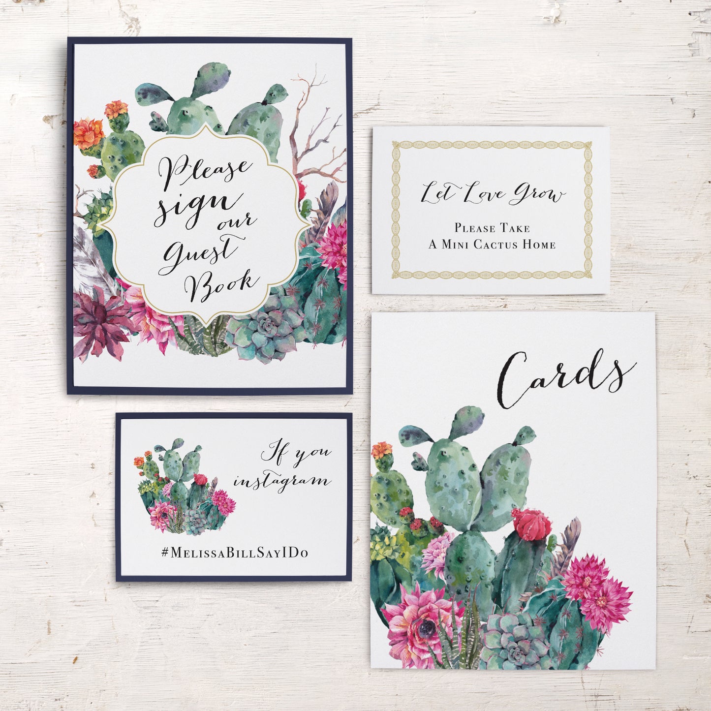 Desert Blooms Custom Signs