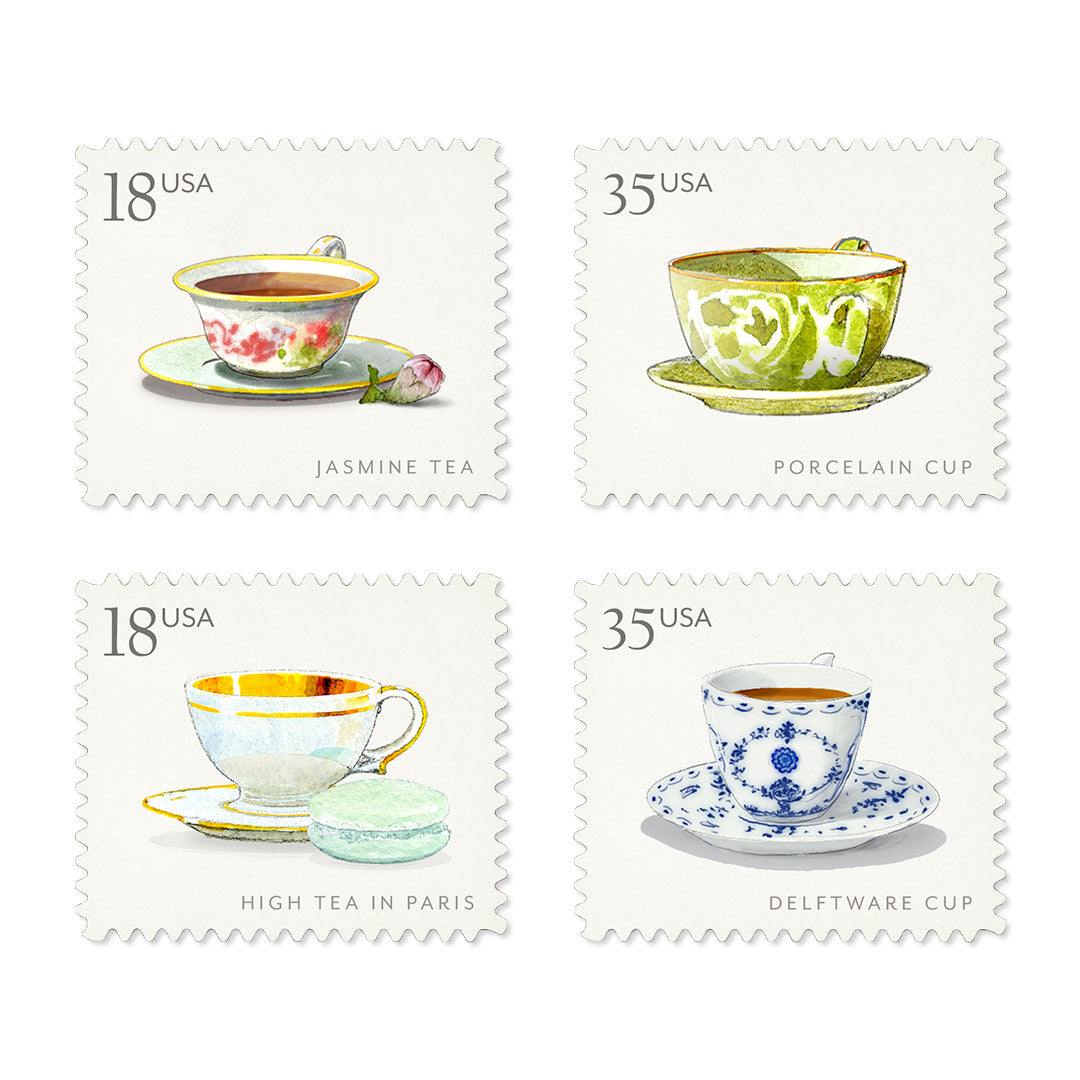 High Tea Decorative Labels