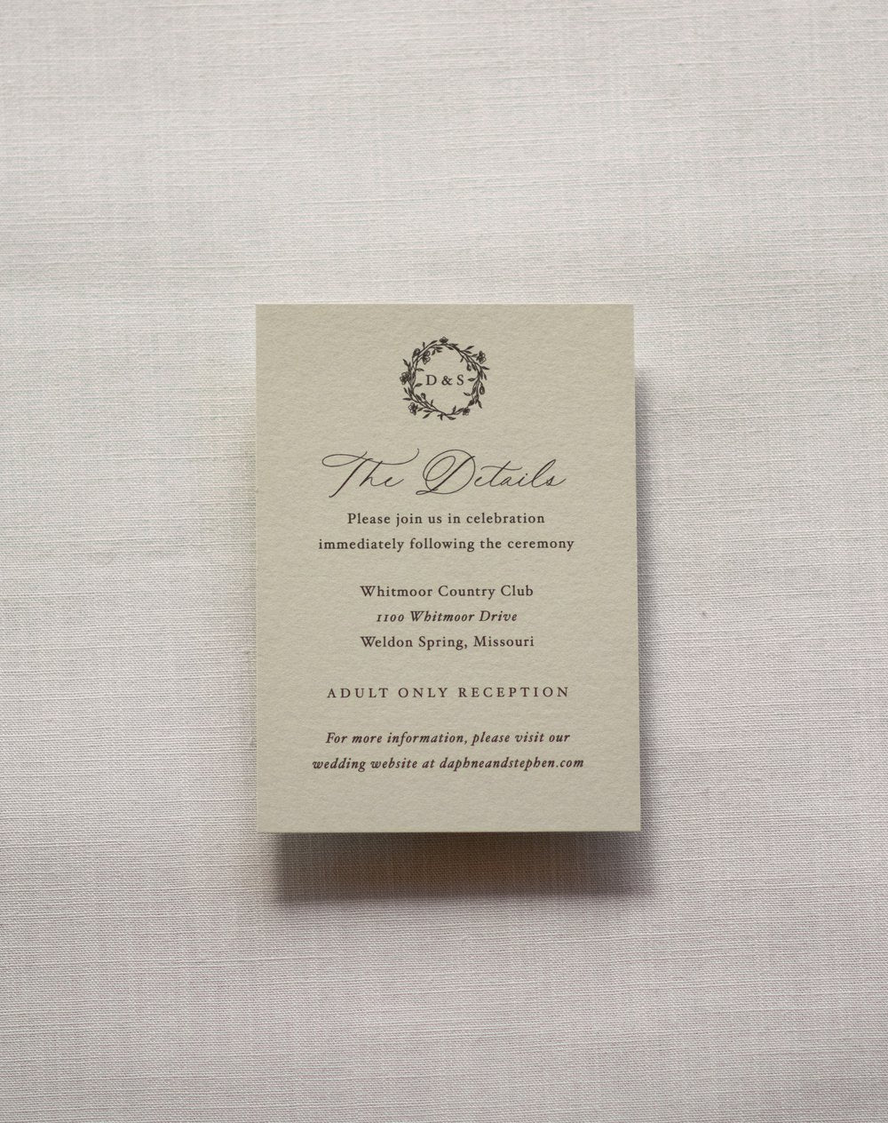 The Jacqueline Details Cards