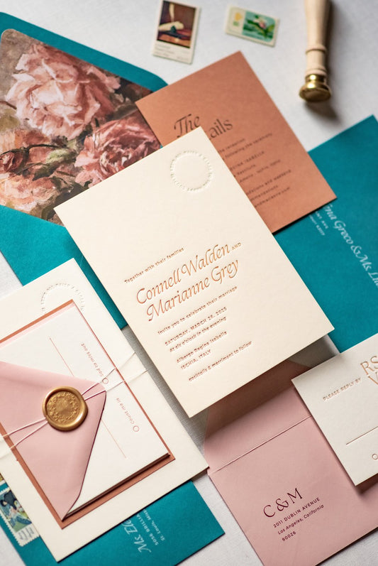 The Elena Wedding Invitation