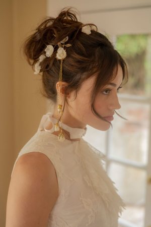 You Are My Sunshine Floral Hair Pins No. 2417