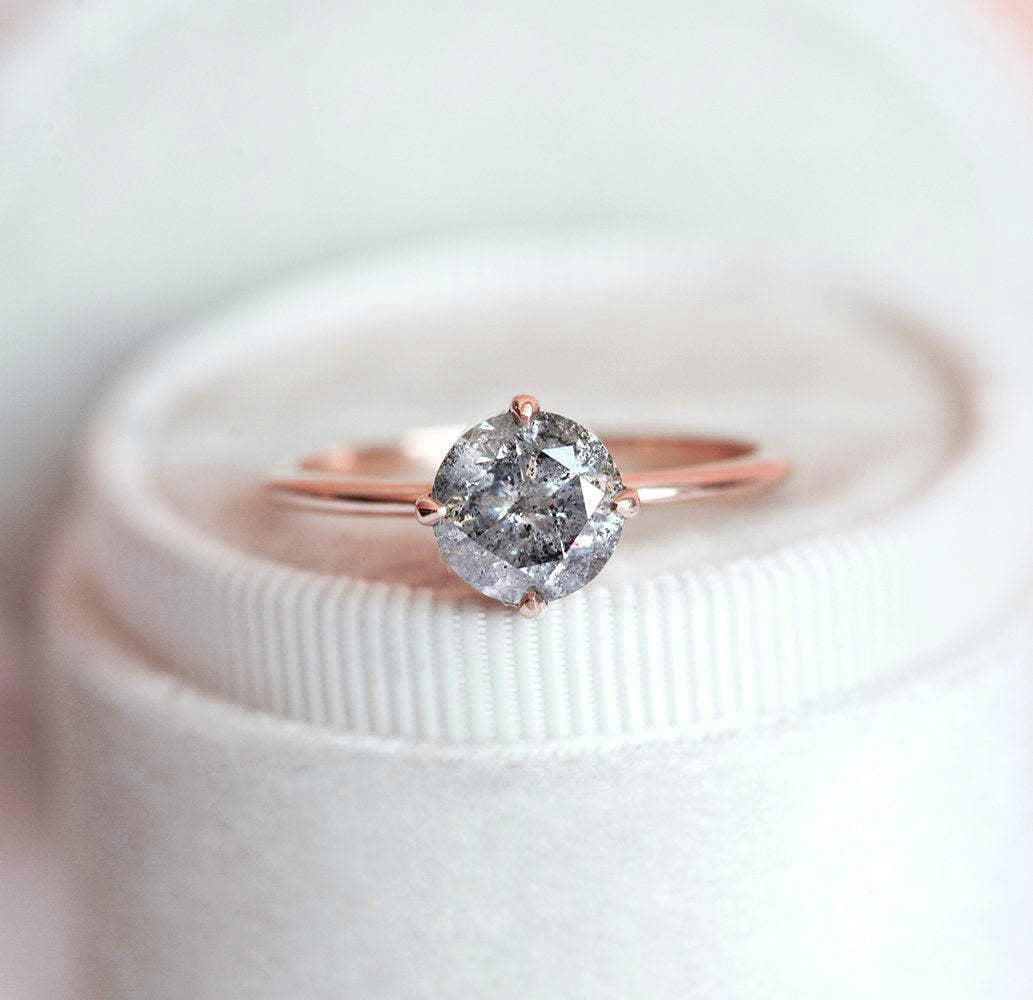 Danielle Salt & Pepper Diamond Ring
