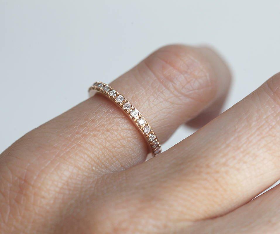 Diamond eternity band
