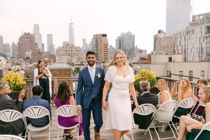 Downtown New York Rooftop Wedding Ceremony Package
