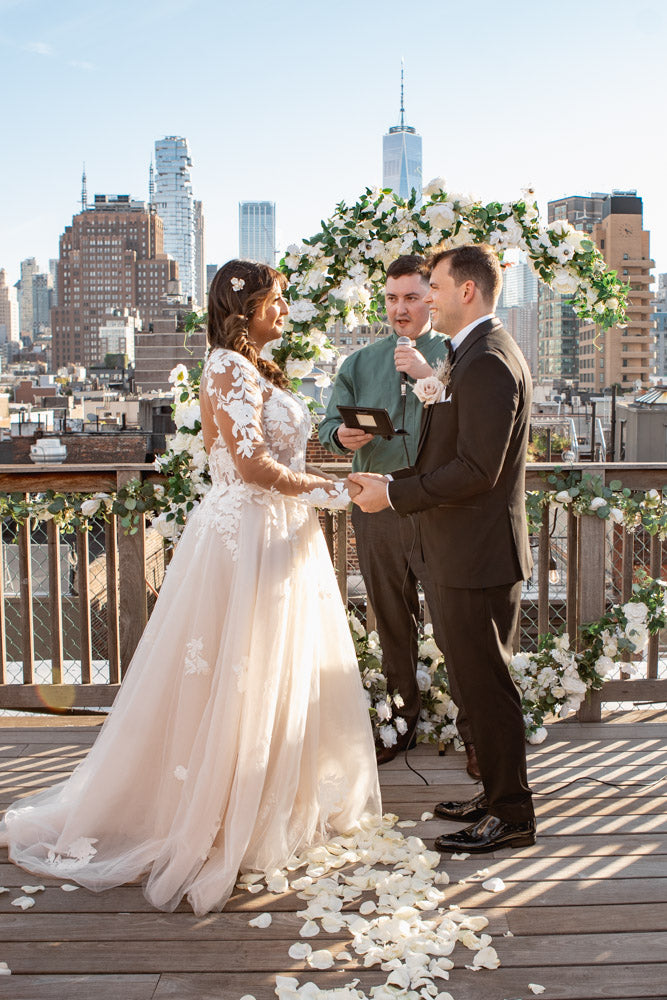 Downtown New York Rooftop Wedding Ceremony Package