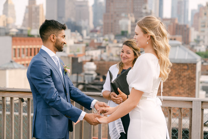 Downtown New York Rooftop Wedding Ceremony Package
