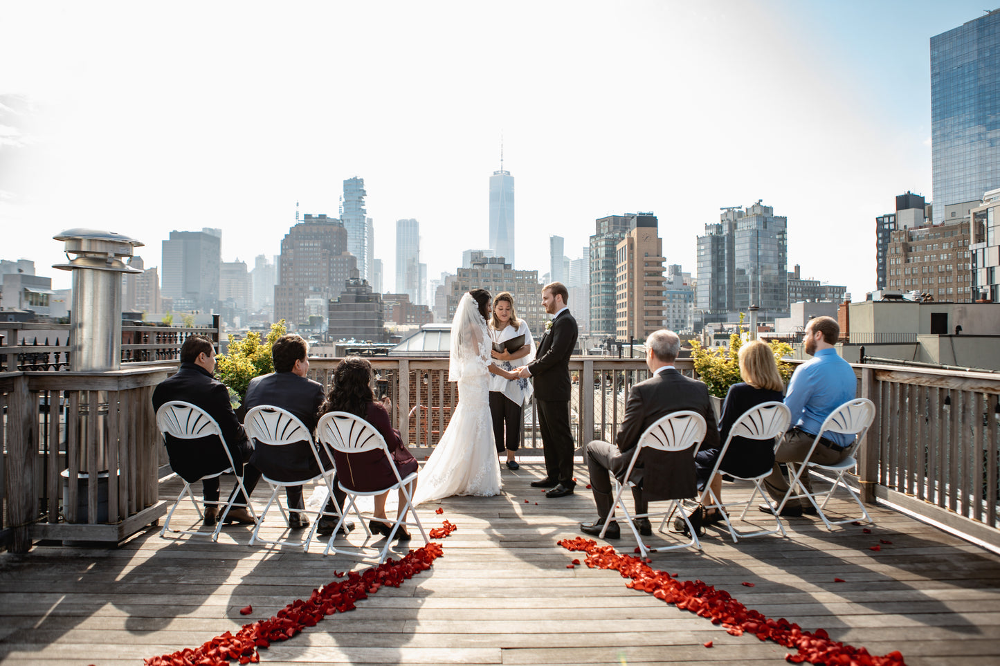 Downtown New York Rooftop Wedding Ceremony Package