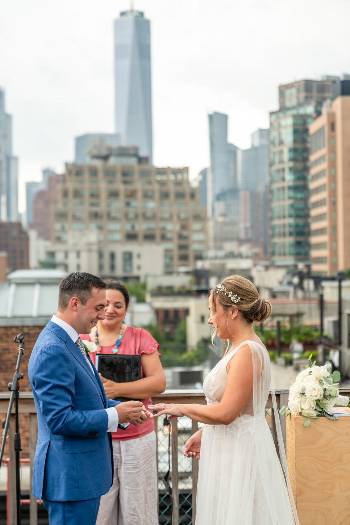 Downtown New York Rooftop Wedding Ceremony Package