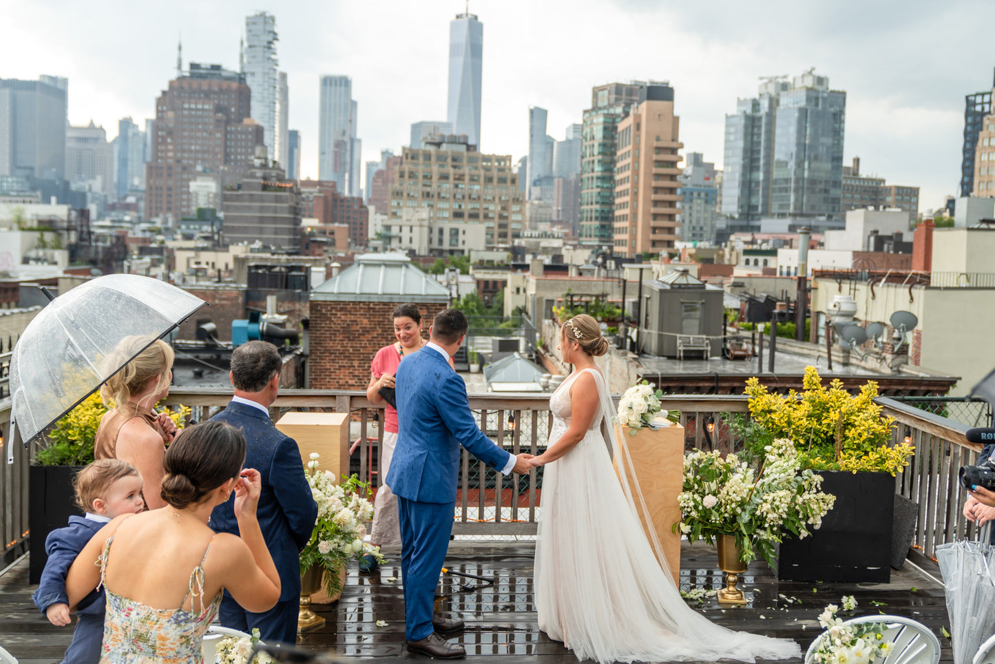 Downtown New York Rooftop Wedding Ceremony Package