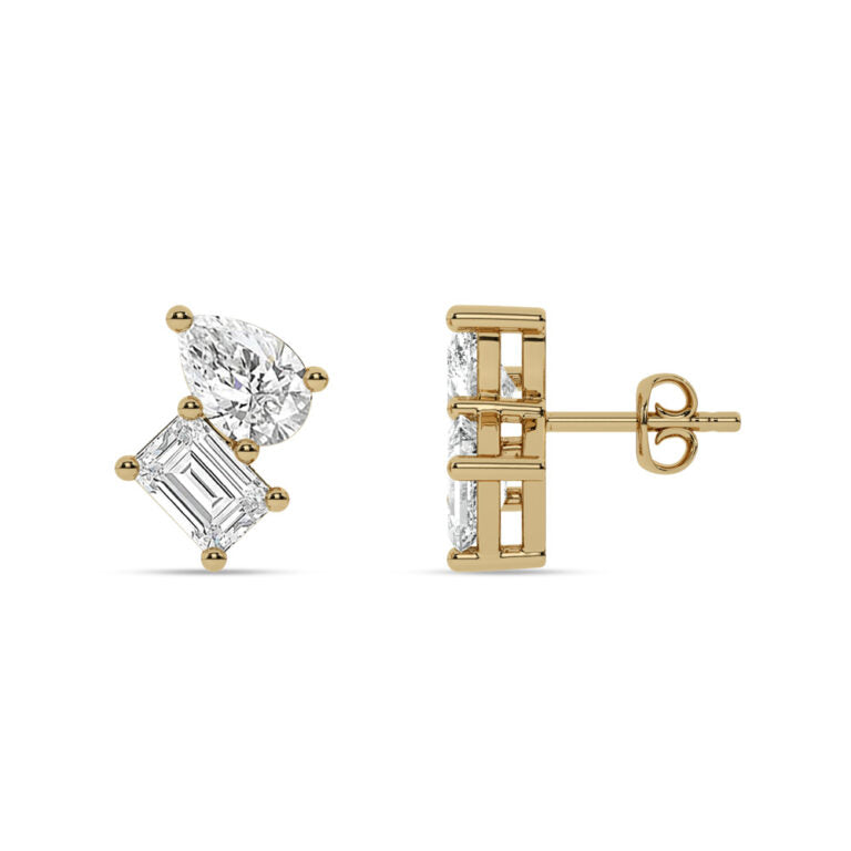 Destined Embrace Lab Diamond Earrings