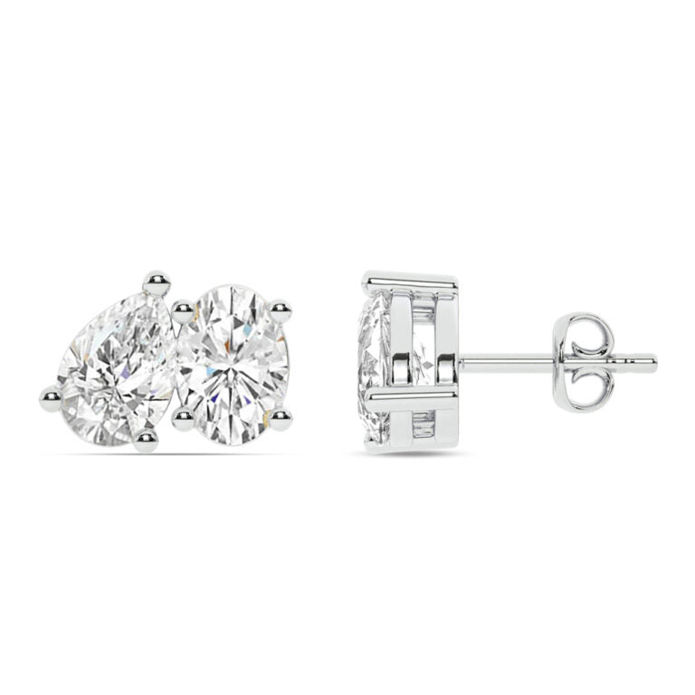 Kismet Lab Grown Diamond Duet Earrings