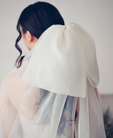 Emma Bridal Bow Bridal & Bridal Veil