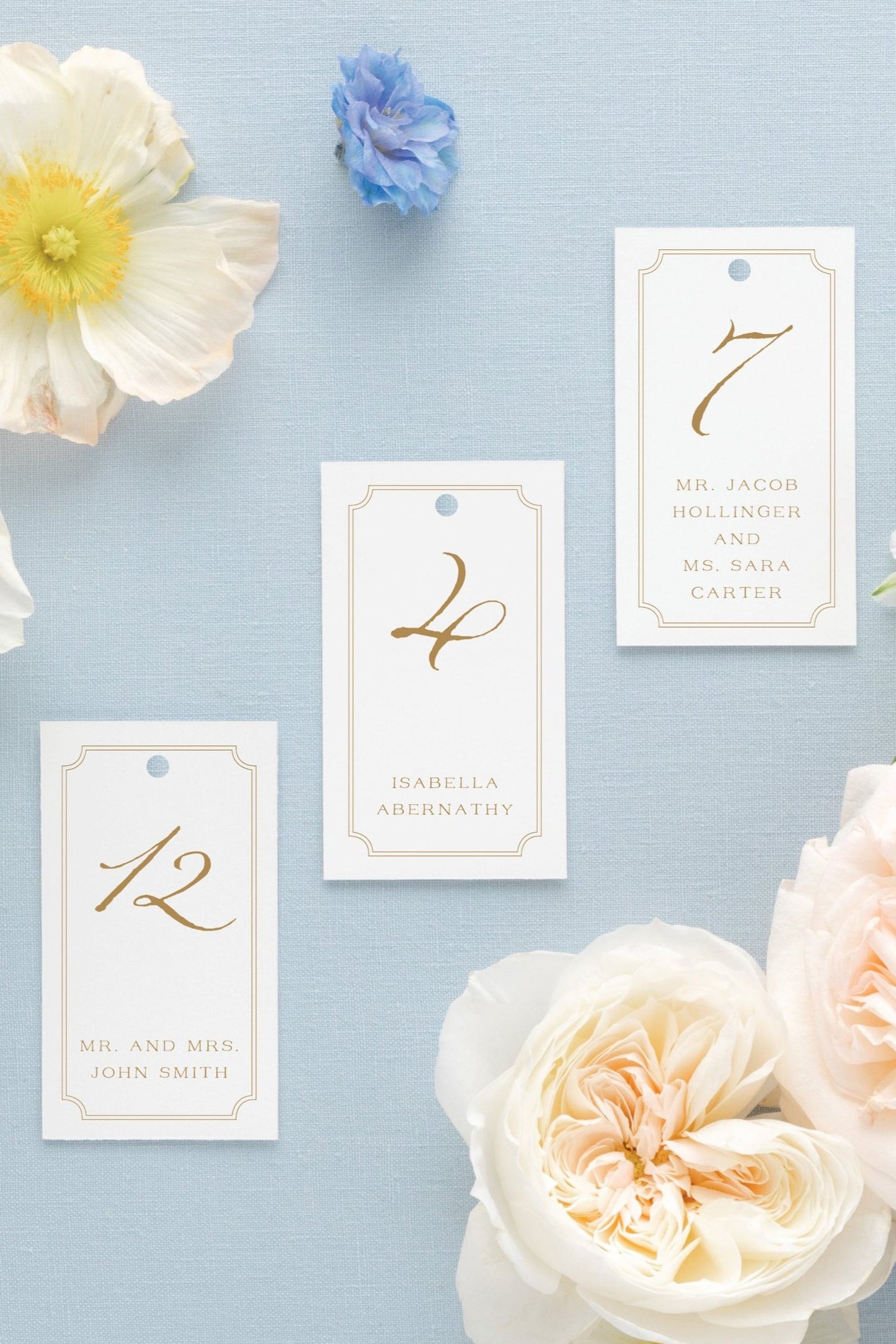 Palermo | Wedding Escort Cards