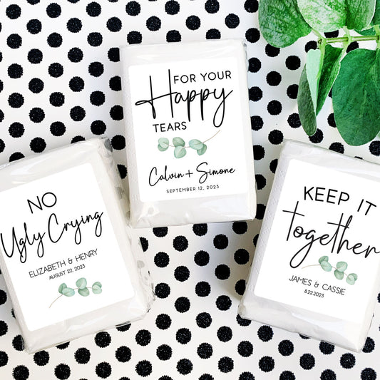 Eucalyptus Wedding Tissues