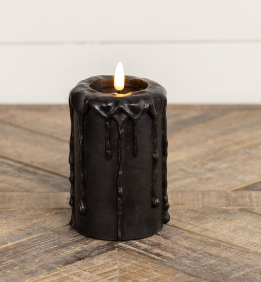 5" Black Pool 3D Timer Candle