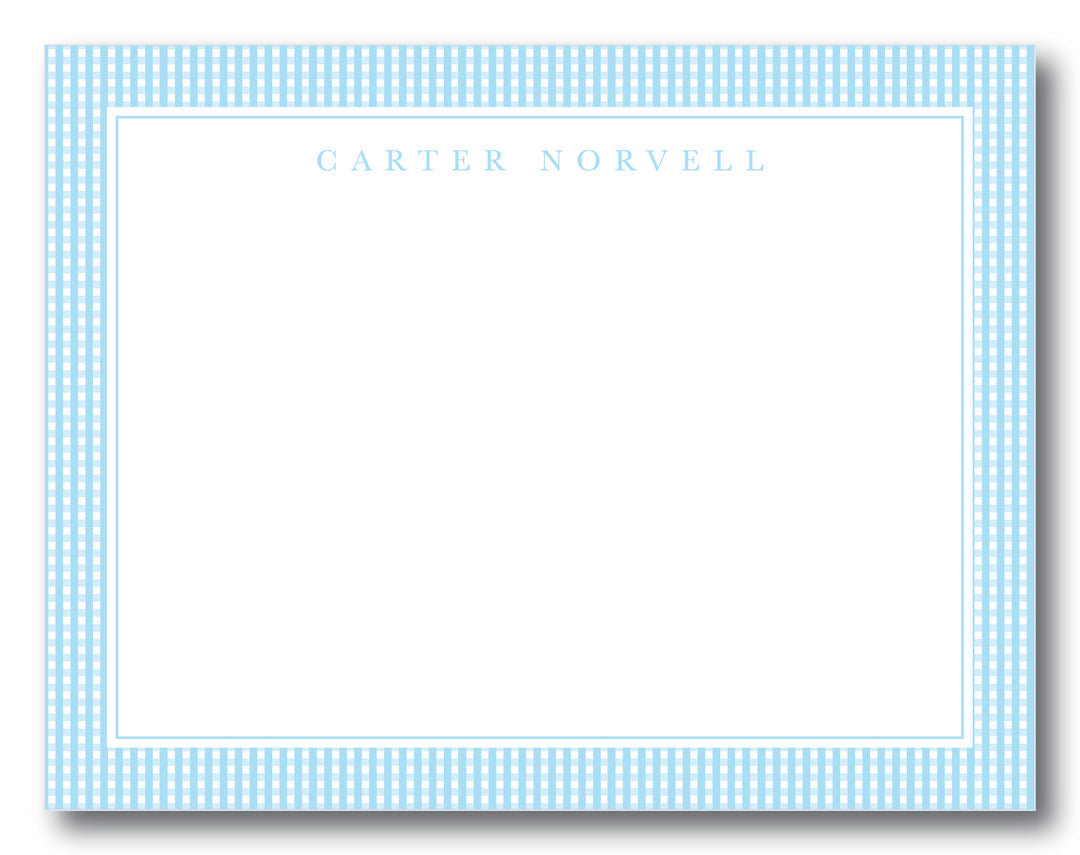 The Carter Flat Note Card