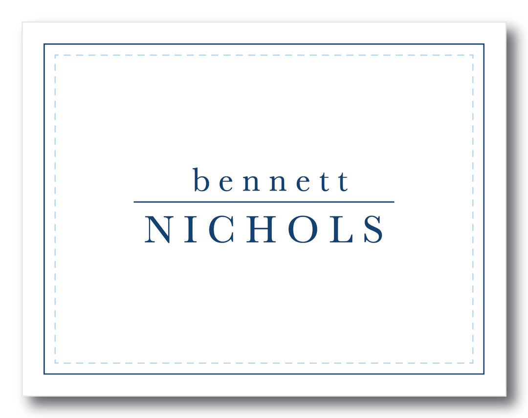 The Bennett Folded Note Card