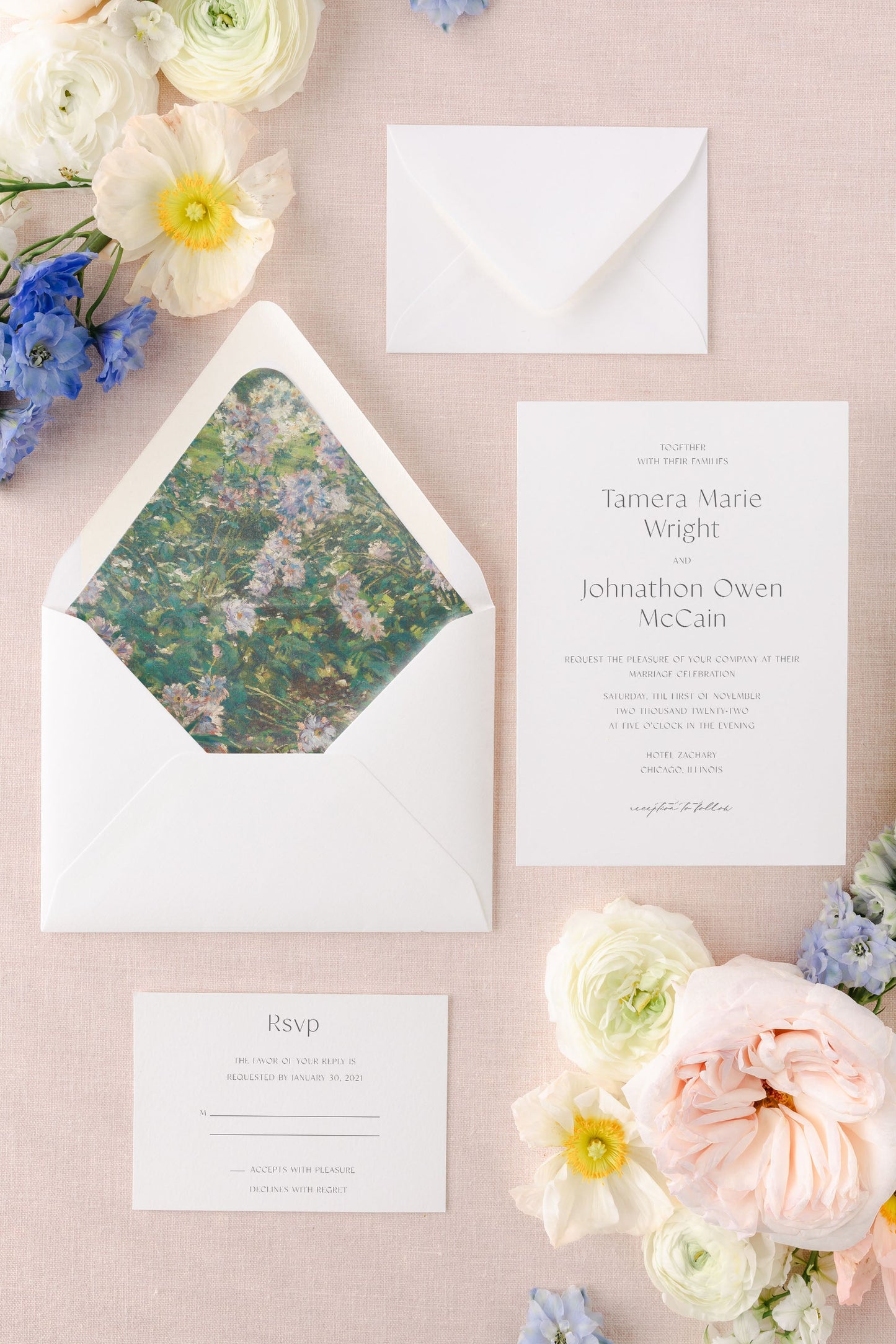 Formal Wedding Invitation | The Tamera