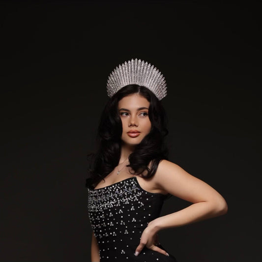 Queen Mary Majestic Swarovski Crown
