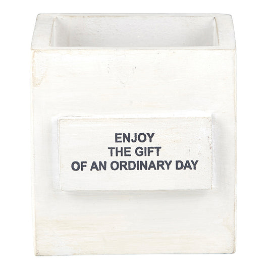 Face to Face Nest Box - Enjoy The Gift Of An Ordinary Day