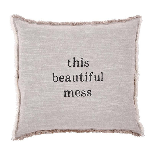 Face To Face Square Sofa Pillow - This Beautiful Mess