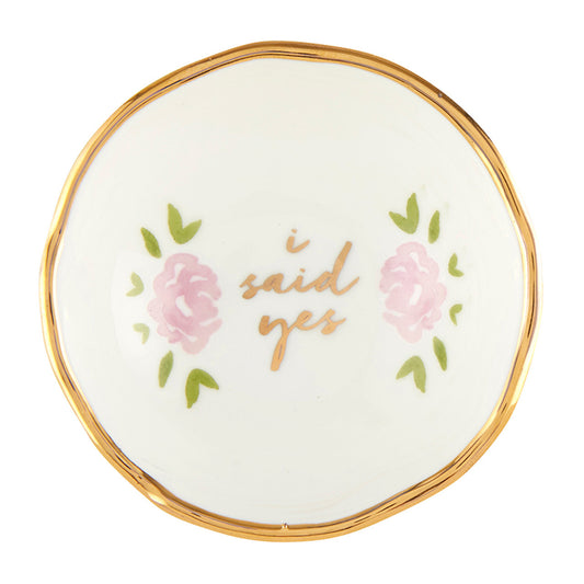 Jewelry Dish - I Said Yes