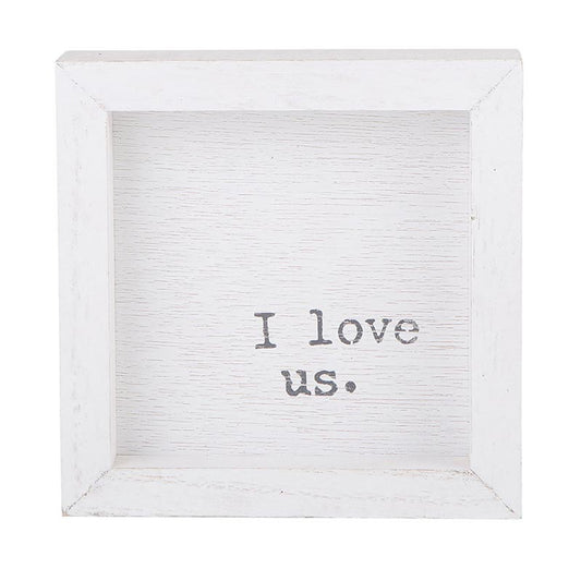 Face to Face Petite Word Board - I Love Us