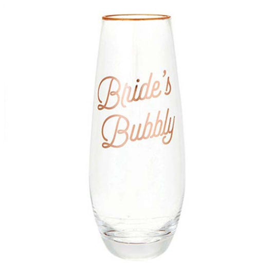 Champagne Glass - Bride's Bubbly